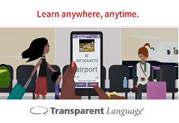 Learn anywhere, anytime Transparent language