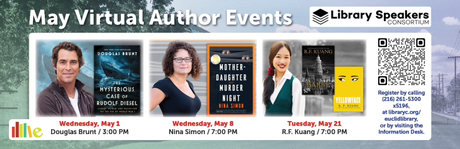 Virtual Author Events: May